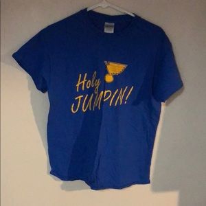 St. Louis blues holy jumpin’ shirt!